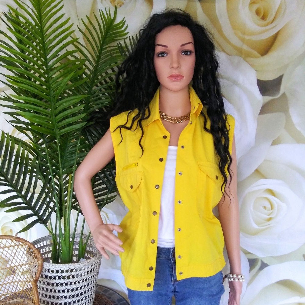 Messages Denim Vest🎀